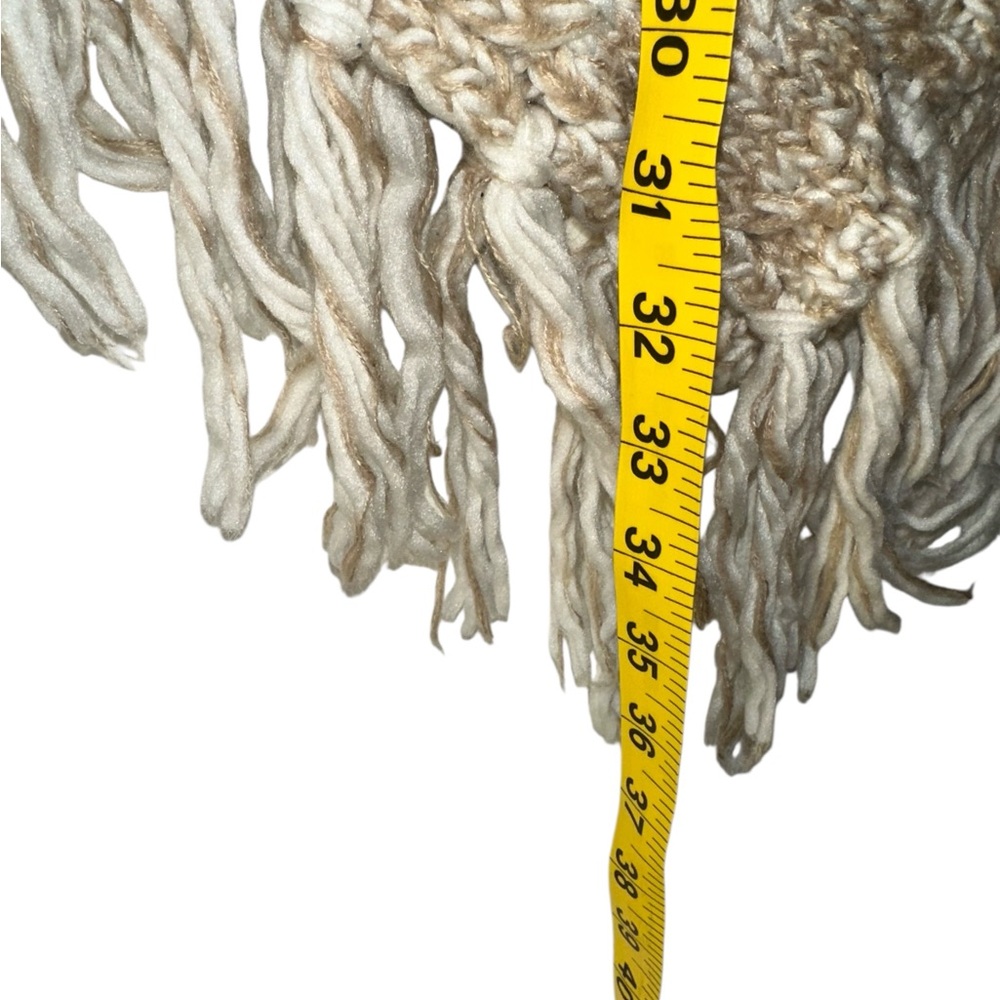 Time and Tru Tan Knit Poncho - Picture 7 of 7